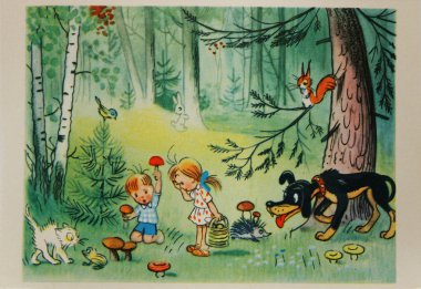 Sovyet kartpostal