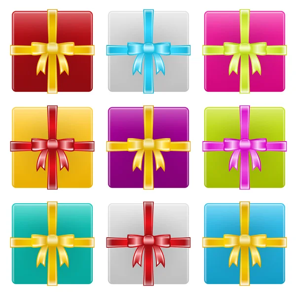 Hediye kutuları, şerit, kutlama