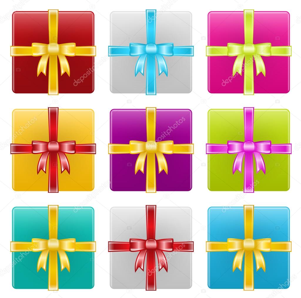 Gift Boxes, Ribbon, Celebration