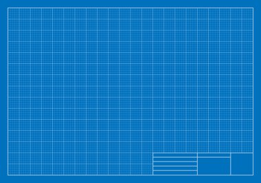Hazırlanması Blueprint, kılavuz, mimari