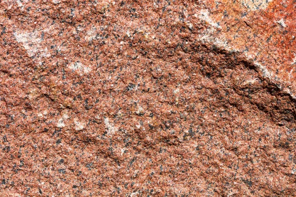 Granito Rojo Con Salpicaduras Blancas Negras Textura Piedra Fondo Alta —  Fotos de Stock