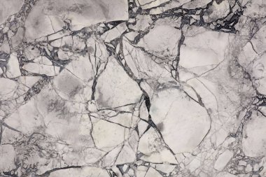 Cilalanmış mermer yüzey, grevdeki damarlarla iç içe geçmiş gri ve beyaz renklerin mükemmel bir karışımını sergiler. Bu sanat eseri her ortama hayranlık ve ilhamı davet eder..