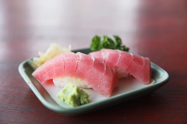 Sushi de atún en primer plano — Foto de Stock