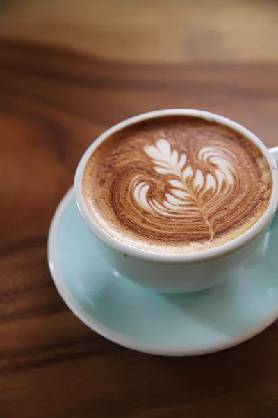 Uma xícara de café cappuccino — Fotografia de Stock