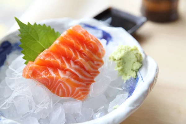 Somon sashimi în aproape — Fotografie, imagine de stoc