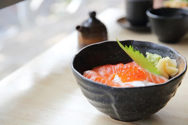 Salmon sushi don — Stock Photo, Image