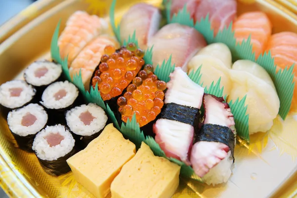 Japanisches Bento-Sushi — Stockfoto