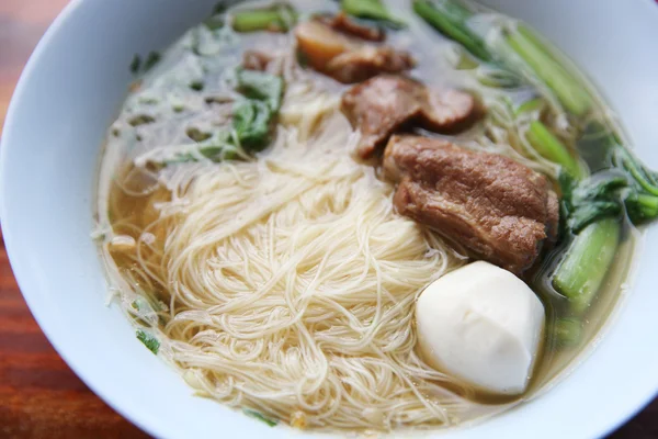 Chinese noodle soup — Stock Photo, Image