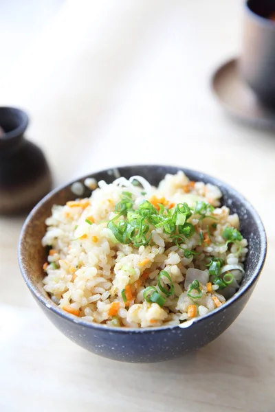 Fried rice japanese style — Stock Photo, Image