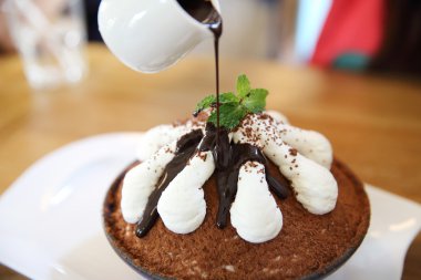 tavuk teriyaki kümesinde yakın çekim