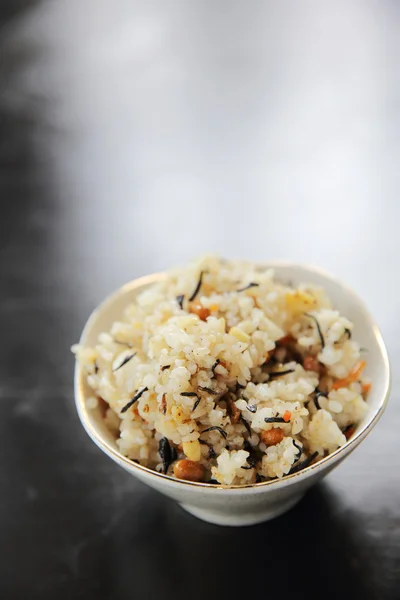 Fried rice with grains — Stock Photo, Image