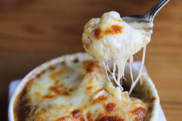 Puré de papas cremosas con queso — Foto de Stock