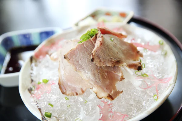 Tataki carne frita filete comida japonesa —  Fotos de Stock
