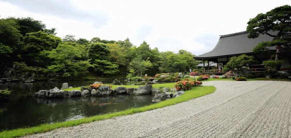 Japanischer Garten in Kyoto Japan — Stockfoto