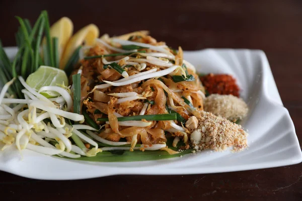 Mie Goreng Padthai Masakan Thailand — Stok Foto