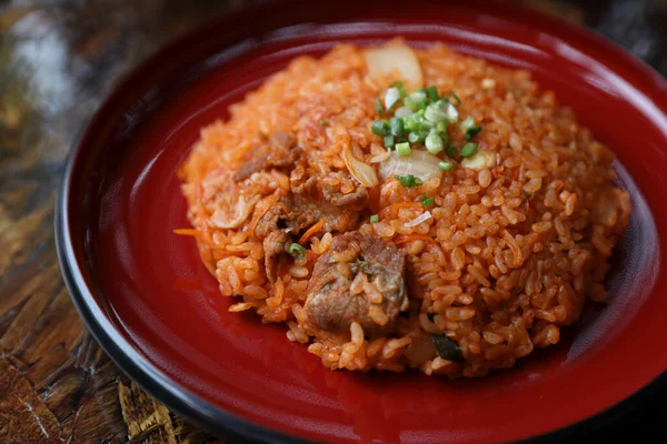 Kimchi Fried Rice Korean Food — Stock Photo, Image