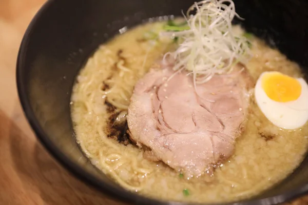 Japans Noodle Ramen Lokaal Japans Eten Restaurant — Stockfoto