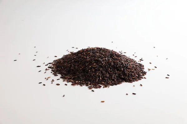 Çiğ Organik Riceberry Pilavı — Stok fotoğraf