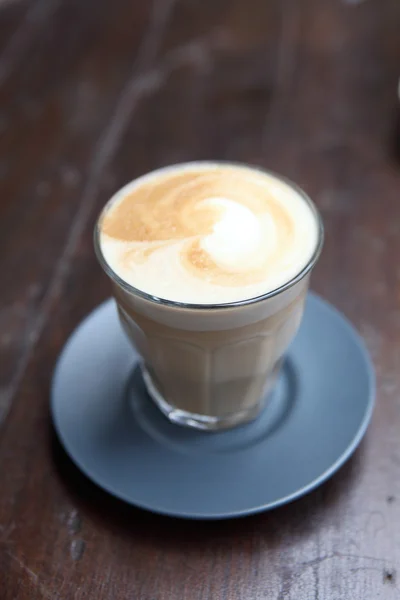 Coffee on wood background — Stock Photo, Image