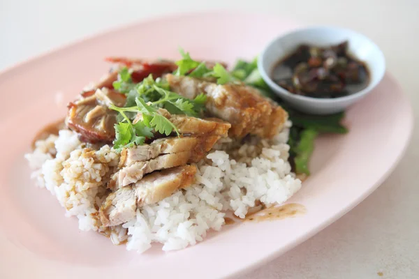 Pirinç gevrek domuz eti — Stok fotoğraf
