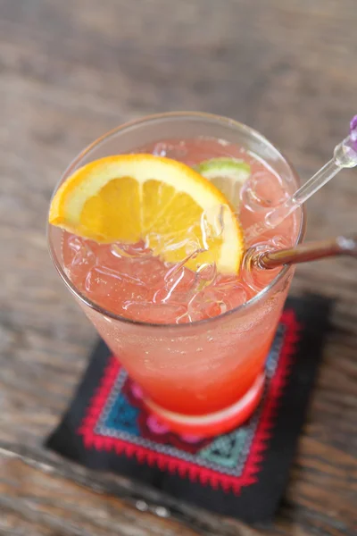 Strawberry soda — Stock Photo, Image