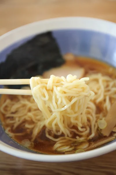 Fideos ranmen comida japonesa —  Fotos de Stock