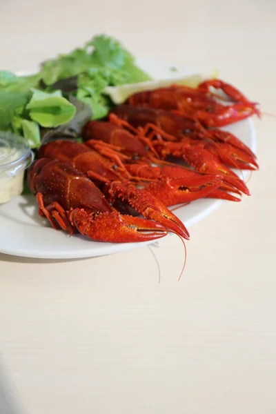 Варені crayfishes — стокове фото
