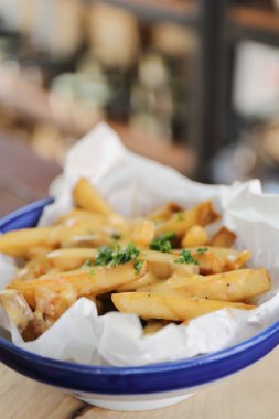 Patates kızartması. 