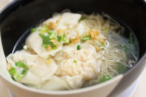 Noodle and dumpling — Stock Photo, Image