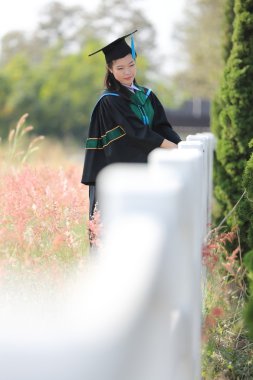Mezuniyet günü kız