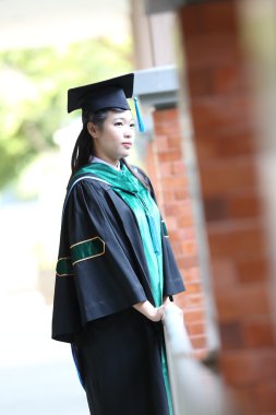 Mezuniyet günü kız