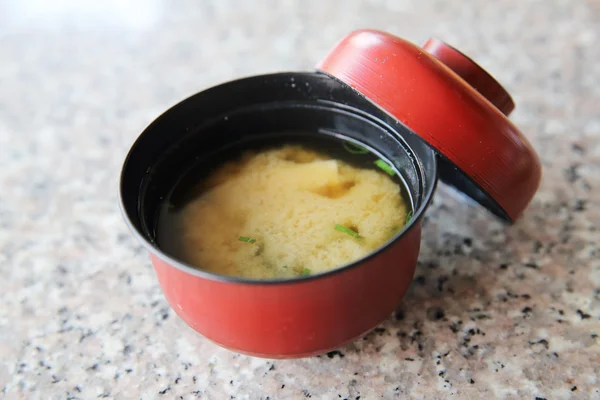 Misosuppe, japanisches Essen — Stockfoto