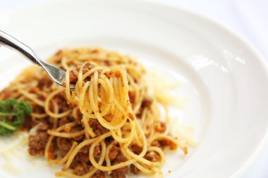 Spagetti sığır bolognese 