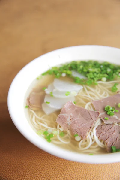 Sopa de macarrão chinês — Fotografia de Stock