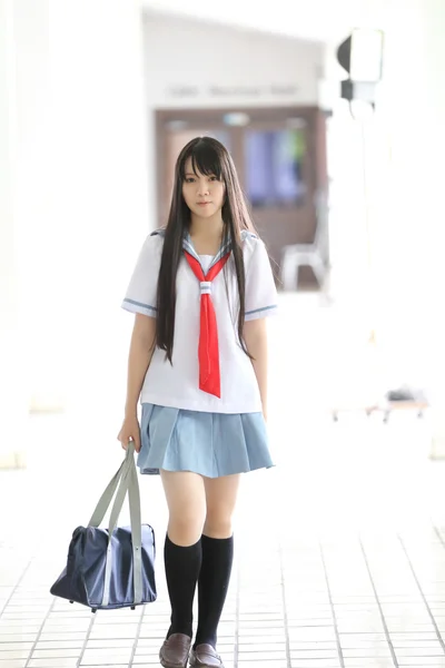 Asian school girl — Stock Photo, Image