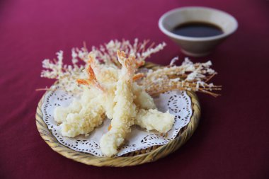 Tempura Japon yemekleri 