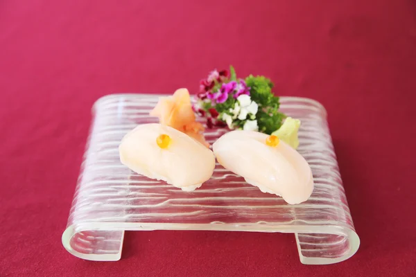 Sushi de vieira — Fotografia de Stock