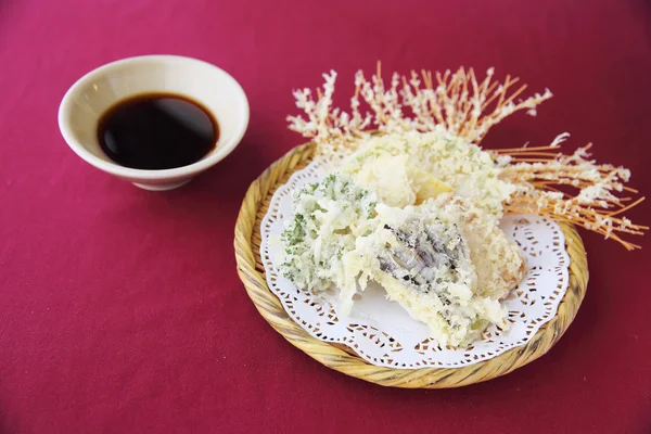 TEMPURA Japans eten — Stockfoto