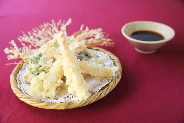 TEMPURA Japans eten — Stockfoto