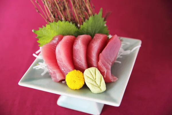 Tunfisk sashimi – stockfoto