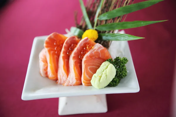 Salmon sashimi — Stock Photo, Image