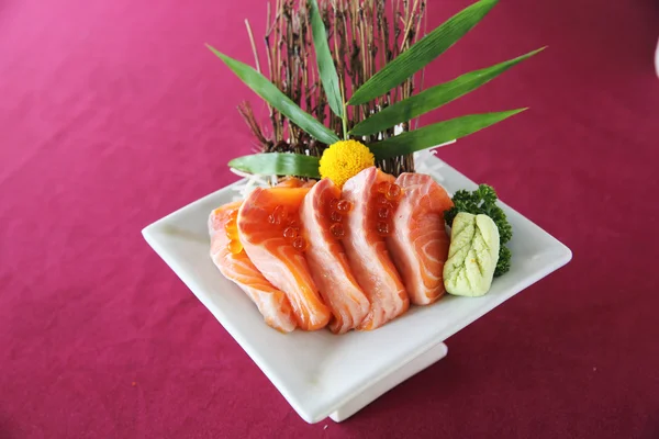 Salmon sashimi — Stock Photo, Image