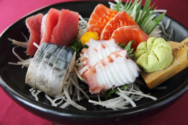 Conjunto de Sashimi — Fotografia de Stock