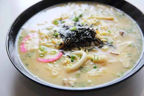 海鲜面兰免日本食品 — 图库照片