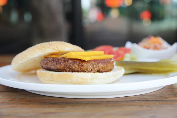 Hamburger de boeuf — Photo