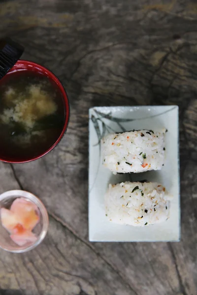 Onigiri rice ball — Stock Photo, Image