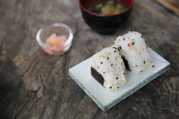 Onigiri rice ball — Stock Photo, Image