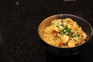 kızarmış pilav teppanyaki Japon pişirme