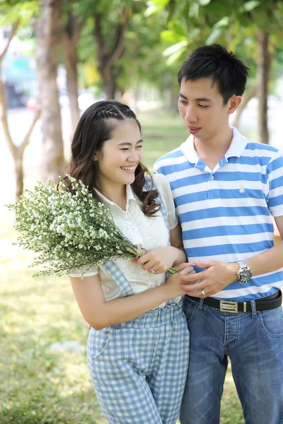 Asian pre wedding — Stock Photo, Image