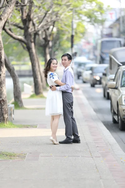 Azjatycki sprzed ślubu — Zdjęcie stockowe